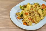 Risotto with mushrooms and vegetables 600 gr.
